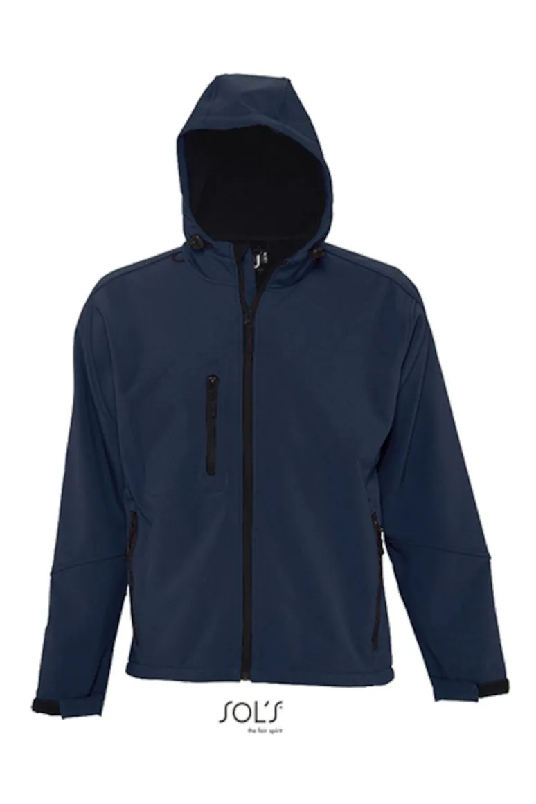 Sol´s Hooded Softshell Jacket Replay Herren