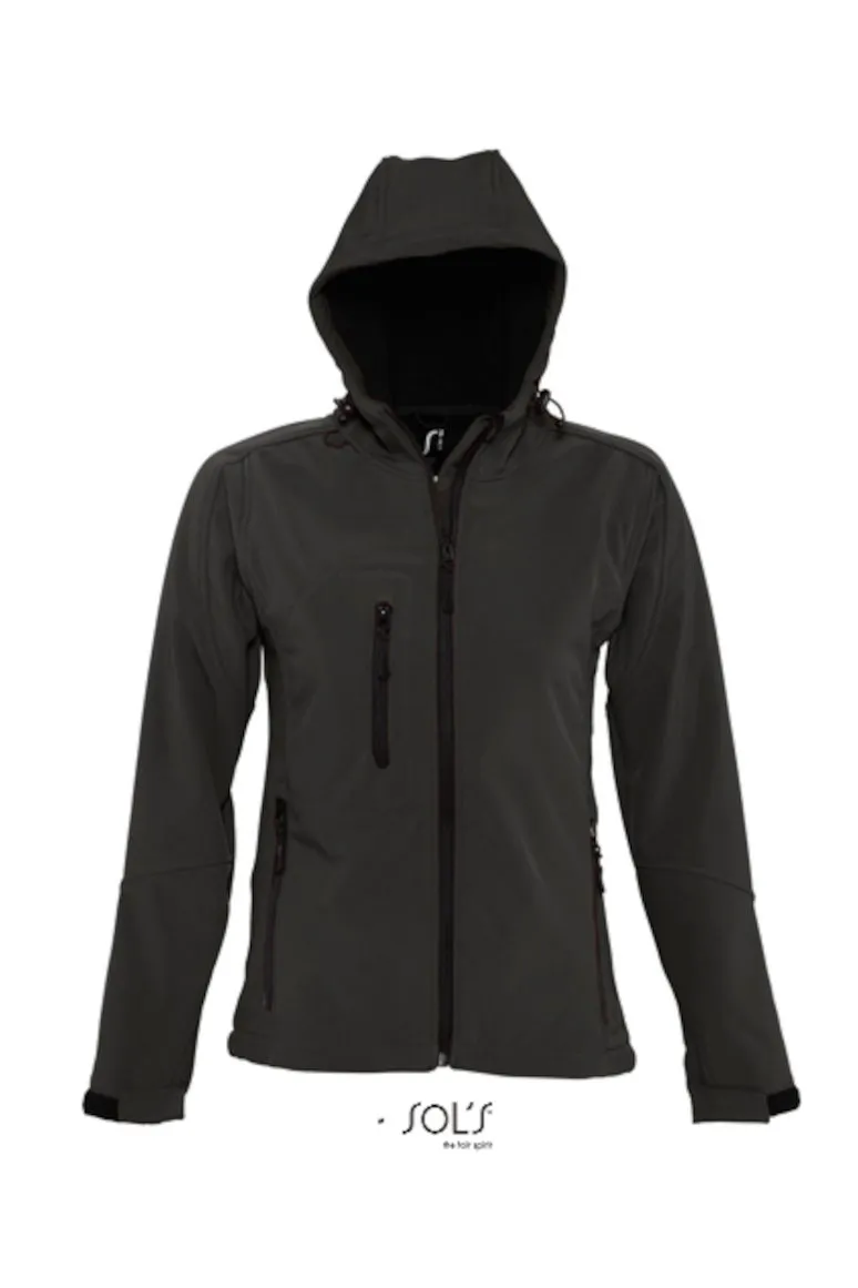 Sol´s Hooded Softshell Jacket Replay Damen