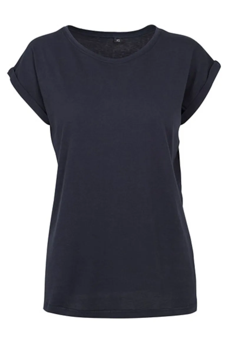 BYB verlängerte Schulterpartie T-Shirt Damen