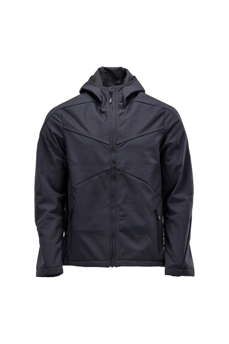 MASCOT® Customized Soft Shell Jacke mit Kapuze