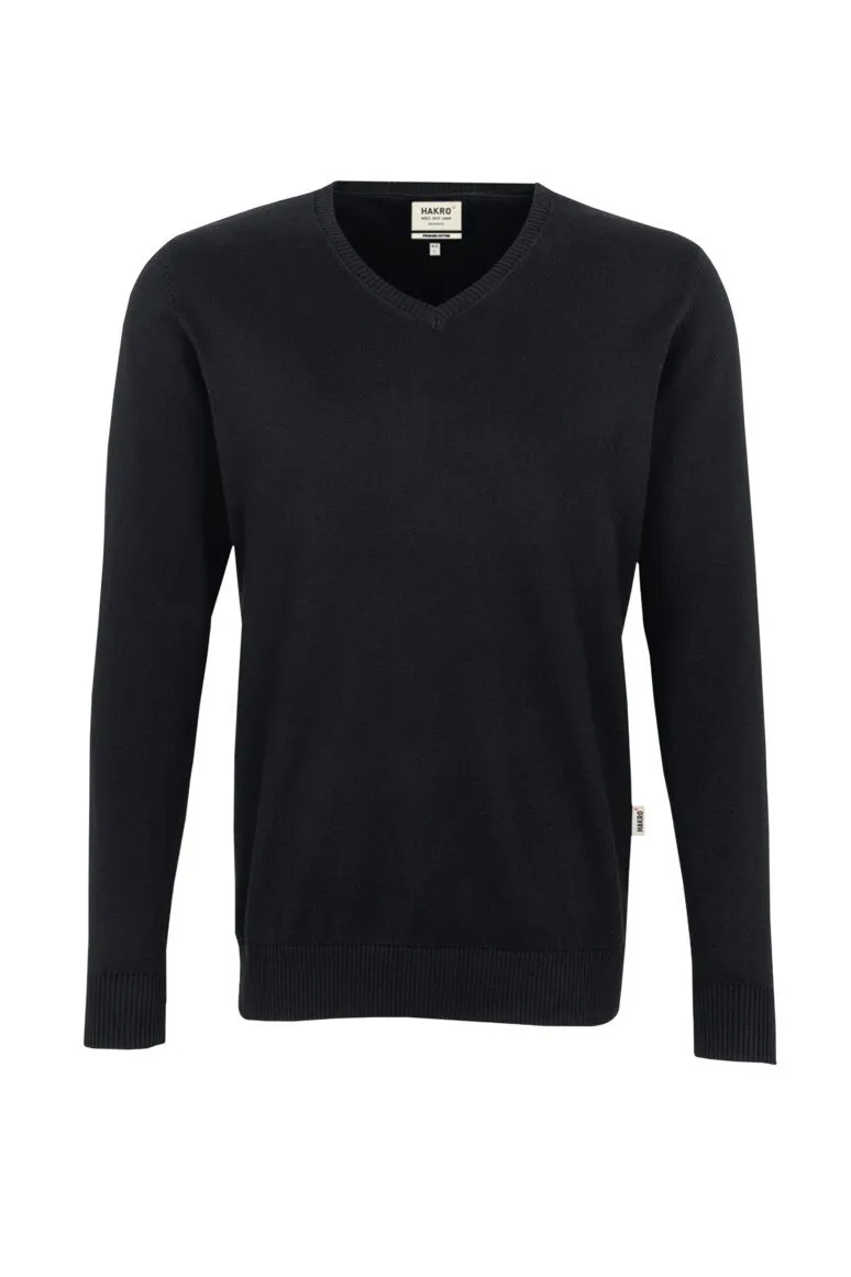 HAKRO V-Pullover Unisex Premium-Baumwolle RESTPOSTEN