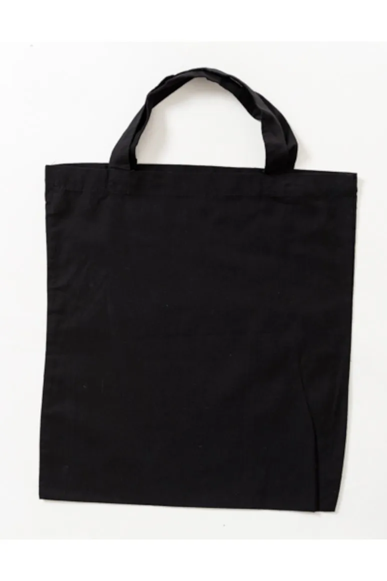 Printwear Baumwolltasche mit kurzen Henkeln